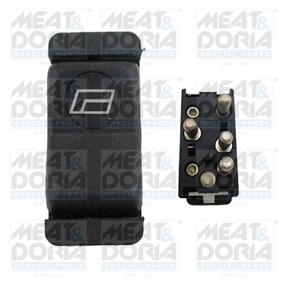 Switch, window regulator